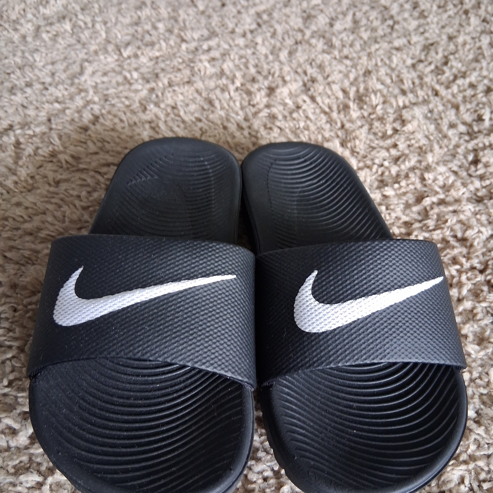 Nike Black Slide Sandals